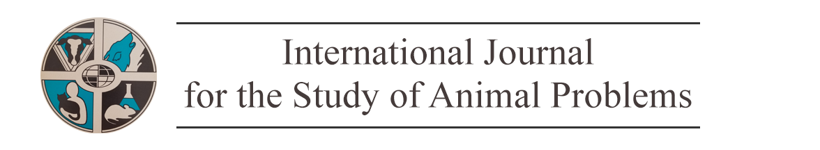 International Journal for the Study of Animal Problems